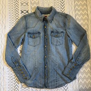 Stetson Blue Denim Button Down Shirt